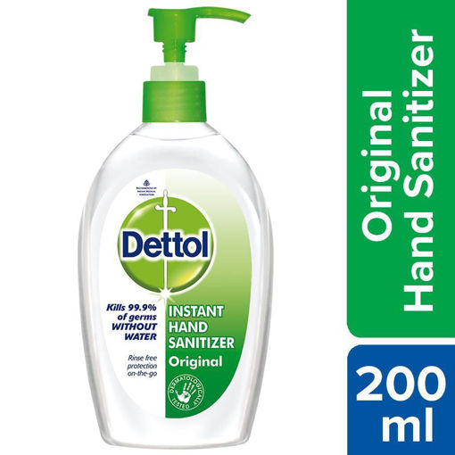 Picture of Dettol Instant Original Hand Sanitizer, 200ml