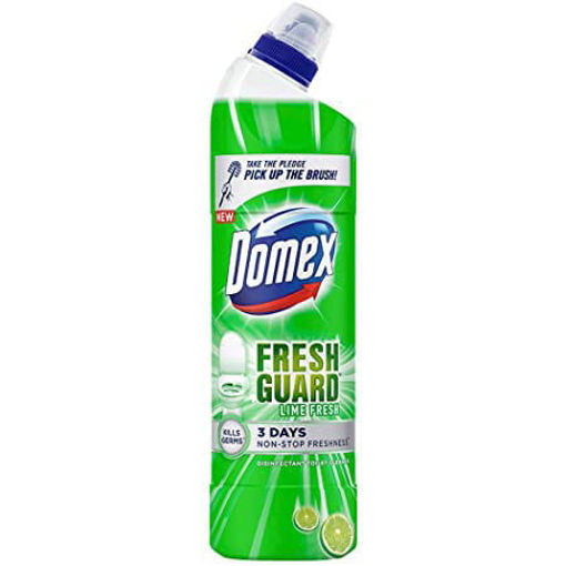 Picture of Domex Fresh Guard Lime Fresh Disinfectant Toilet Cleaner, 500 ml