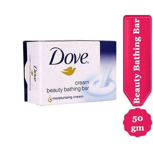 Picture of Dove Cream Beauty Bathing Soap, 50gm