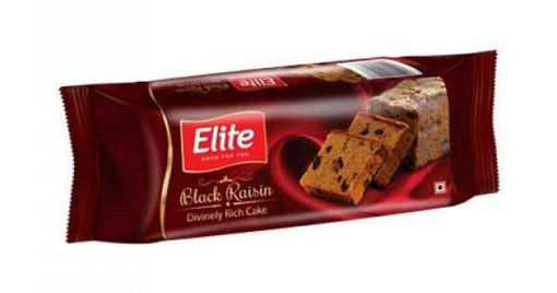 Picture of Elite Sliced Cake - 150gm (Black Raisins)