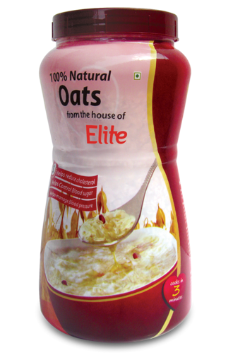 Picture of Elite White Oats Offer Jar  - 500gm