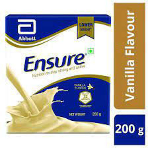 Picture of Ensure, Complete Balanced Nutrition for Adults, 200gm (Vanilla Flavour)