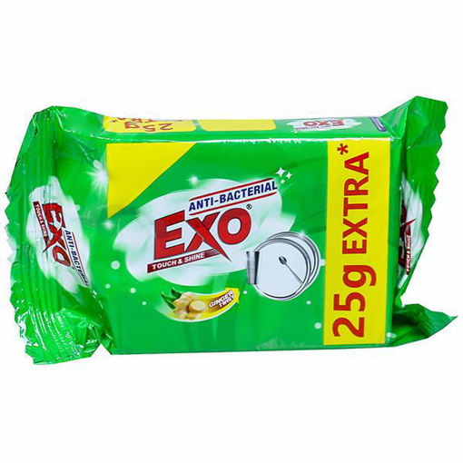 Picture of Exo Touch & Shine Dish Wash Bar 140 gm (115 + 25 gm Extra)