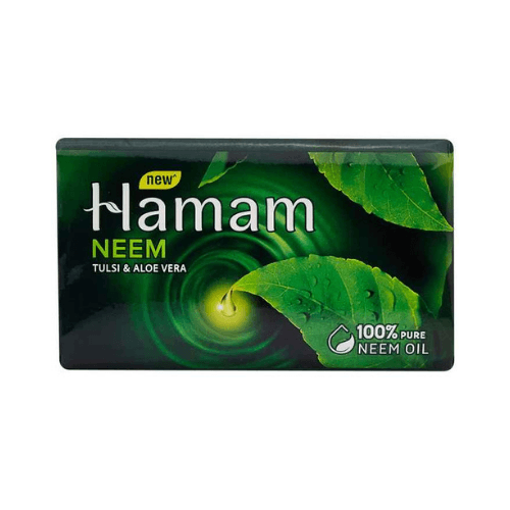 Picture of Hamam Neem Tulsi & Aloe Vera Soap, 45gm