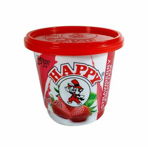 Picture of Happy Strawberry Jam 100 gm cup