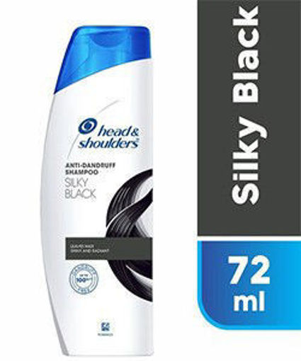 Picture of Head & Shoulders Anti-Dandruff Shampoo, Silky Black 72ml