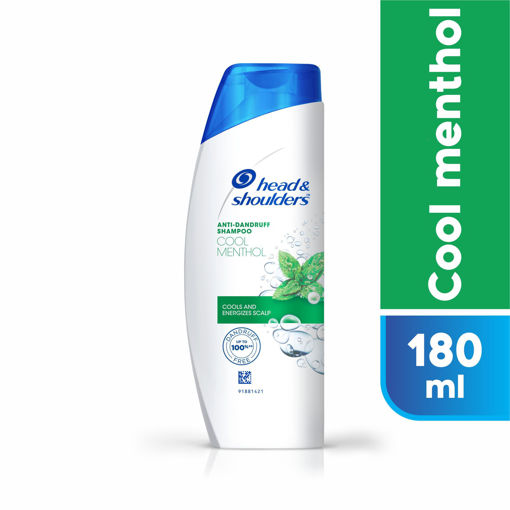 Picture of Head & Shoulders Cool Menthol Anti Dandruff Shampoo 180ml