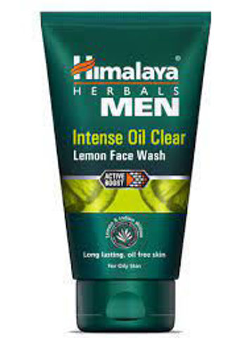 Picture of Himalaya Intense OIl Clear Lemon Face Wash for Men,50ml