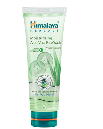 Picture of Himalaya Moisturizing Aloe Vera Face Wash, 50ml