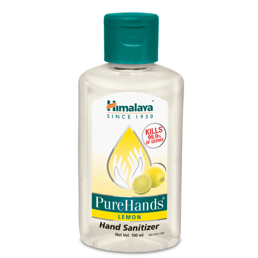 Picture of Himalaya Pure Hands Hand Sanitizer, 100ml (Lemon)