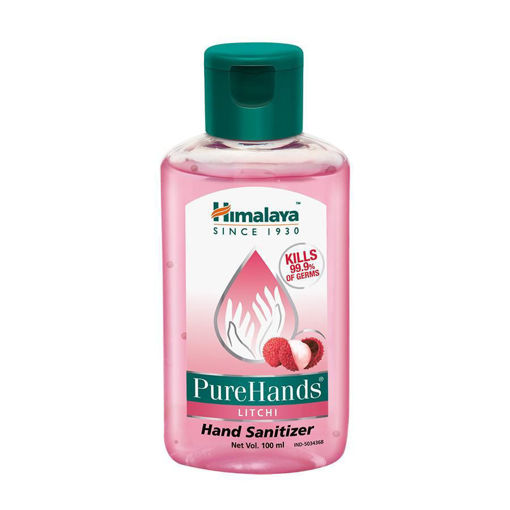 Picture of Himalaya Pure Hands Hand Sanitizer, 100ml (Litchi)
