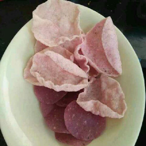 Picture of Home Made Beetroot Pappad 10 Pcs