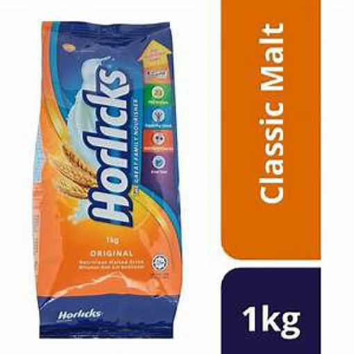 Picture of Horlicks Classic Malt, 1kg Pouch