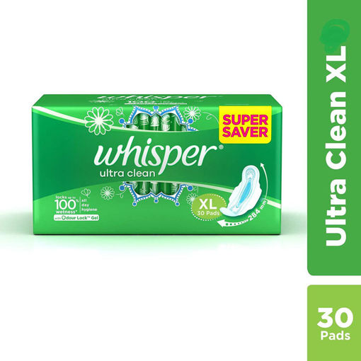 Picture of Whisper Ultra Clean XL 30 Pads