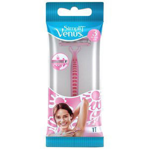 Picture of Gillette Simply Venus - Hair Removal Razor For Women, 3 Blades, 1 pc
