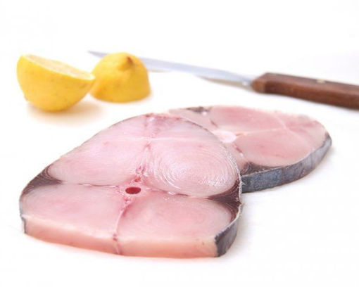 Picture of King Fish Fry Cut, 80-100 gms/ Piece, 10-11 Pieces Per Pack