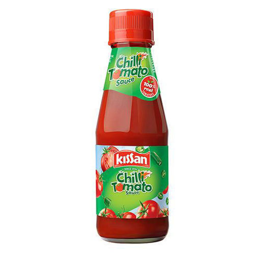 Picture of Kissan Chilli Tomato Sauce, 200 gms Bottle