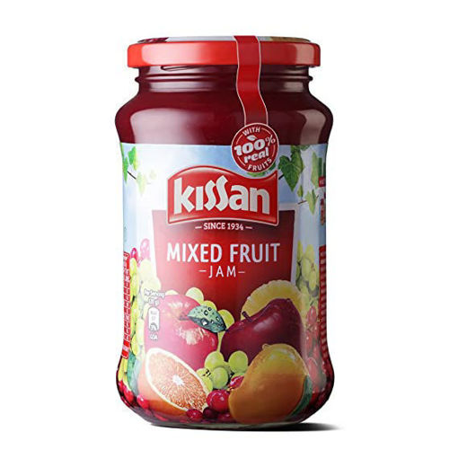 Picture of Kissan Jam Mixed Fruit  Jar - 200gm