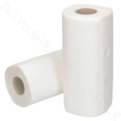 Picture of kitchen Tissue 80 sheets 2 roll 1 ply