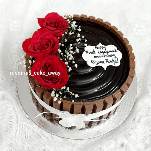 Picture of Kitkat Truffle Cake (Home Made)