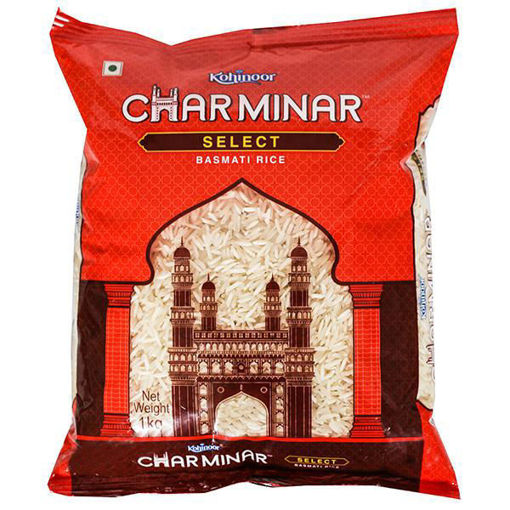 Picture of Kohinoor Charminar Select Basmati Rice 1 kg