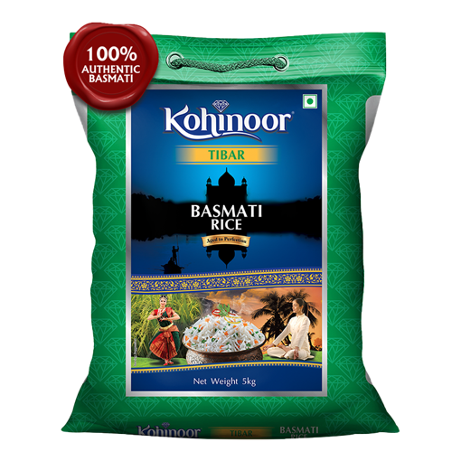 Picture of Kohinoor Tibar Basmiti Rice 1 kg