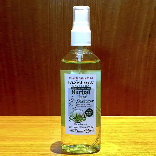 Picture of Krishna Herbal Hand Sanitizer, 120ml