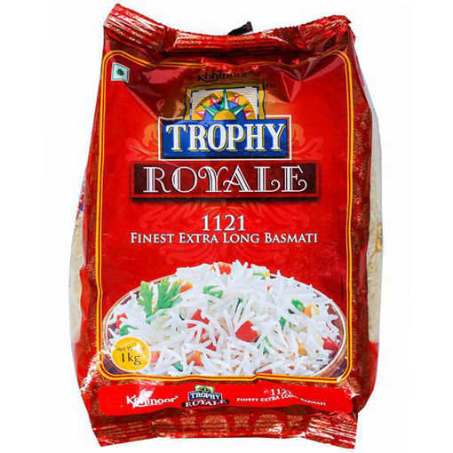Picture of Kohinoor Trophy Royale Authentic Basmati Rice, 1 kg Pack