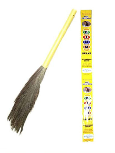 Picture of Lion Brooms Soft Grass Floor Broom Stick for Floor Cleaning