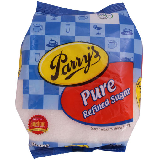 Picture of Parry's Pure Refined Sugar - 1kg Pouch