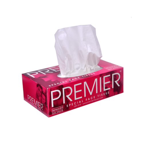 Picture of Premier Soft Face Tissues, 2ply/100 Pulls