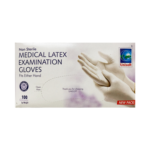 Picture of Unisoft Latex Glove, 1 box