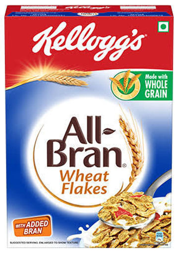 Picture of Kelloggs Bran Wheat Flakes, 425gm