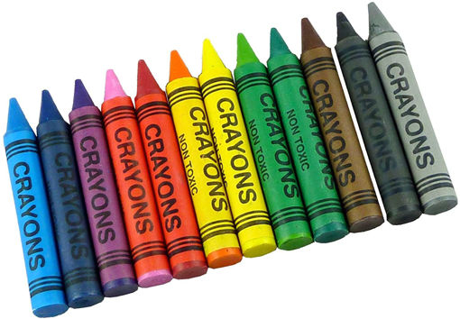 Picture of Wax Crayons/ Non Toxic, 12 Nos