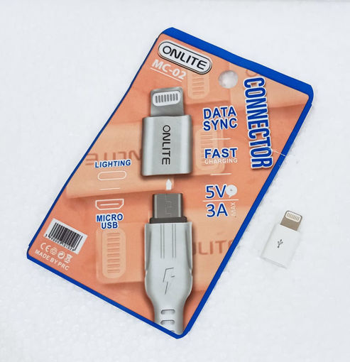 Picture of Lighting to MicroUSB Connecter for iphones