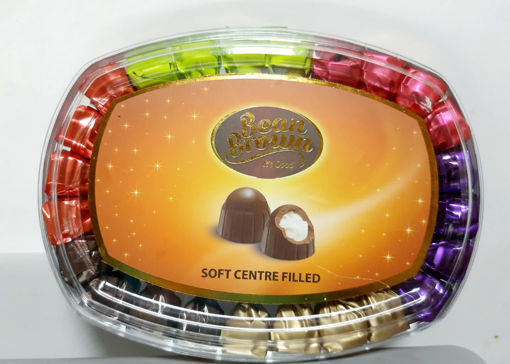 Picture of Bean Brown Soft Centre Filled Chocolate Box, 480gm