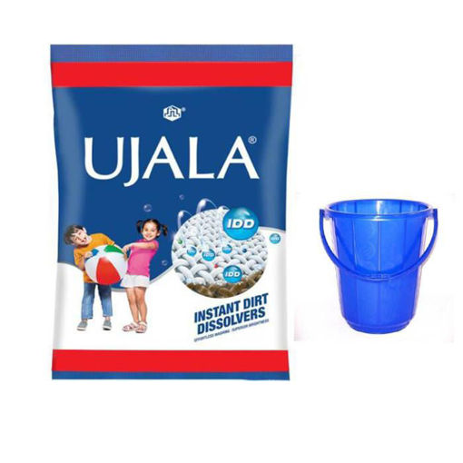 Picture of Ujala Detergent Powder (Easy Wash, Super Bright) 4kg + Bucket FREE