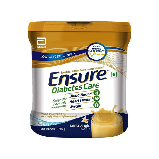 Picture of Ensure, Diabetes Care, 200gm Jar (Vanilla Flavour)