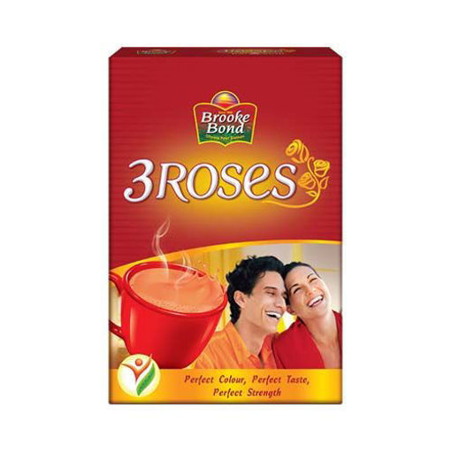 Picture of Brooke Bond 3 Roses Dust Tea, 250gm