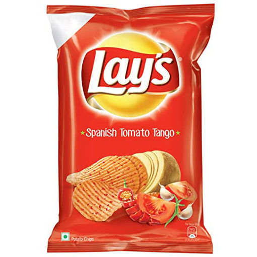 Picture of Lays Potato Chips Spanish Tomato Tango Red, 78gm
