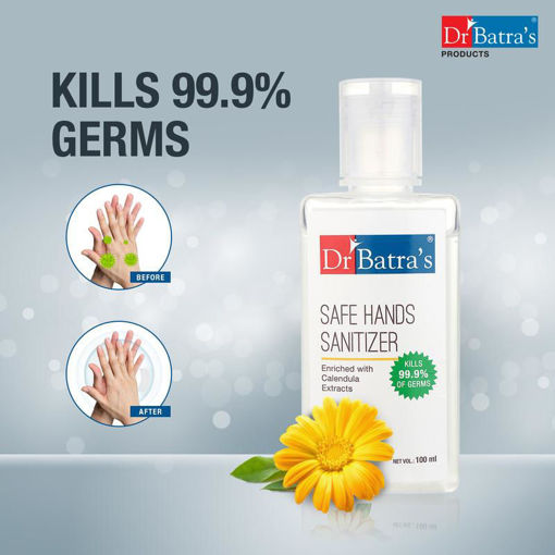Picture of Dr Batra's Dr. Batra`s Safe Hand Sanitizer - 100ml