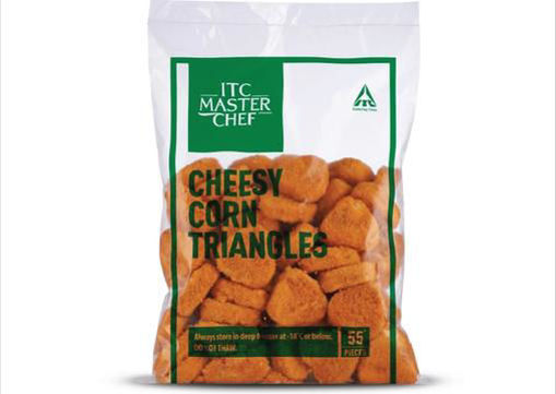 Picture of ITC Cheesy Corn Triangles, 1kg