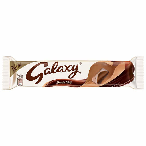 Picture of Galaxy Smooth Milk Chocolate Bar, 30gm