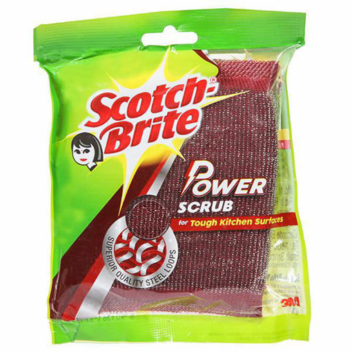 Picture of Scotch Brite Power Scrub For Tough Kitchen Surfaces