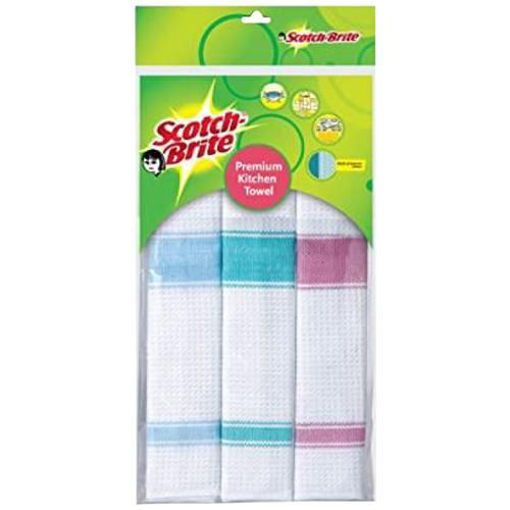 Picture of Scotch-Brite Kitchen Towels (Pack of 3)