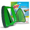 Picture of Scotch-Brite Bathroom Brush with abrasive scrubber for superior tile cleaning (Green) with Free Dranex Drain Cleaner Worth Rs. 25