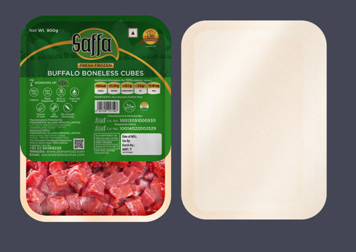 Picture of Saffa Buffalo Boneless Cube, 900 gm